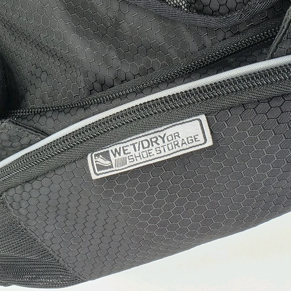 OGIO Sports Gym Duffel Bag Black Gray With Shoe Storage Nutrition Organization